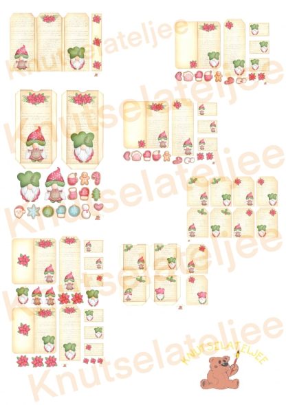 Kerst gnomes trifold 5