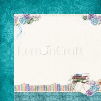 Autumn Twilight 05 - Double-sided scrapbooking paper - Lemoncraft