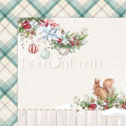 This Christmas 02 - Double-sided scrapbooking paper - Lemoncraft