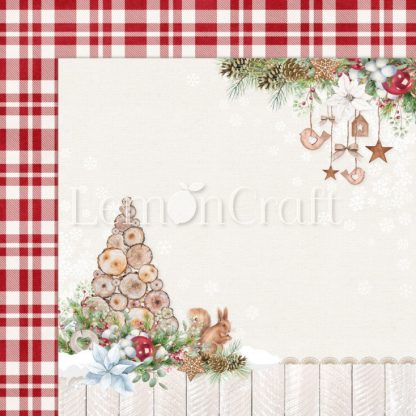 This Christmas 05 - Double-sided scrapbooking paper - Lemoncraft