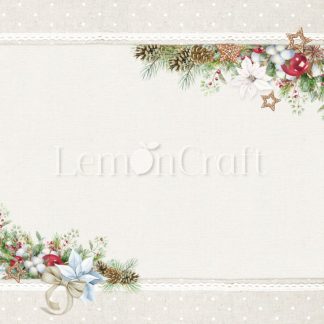 This Christmas 06 - Double-sided scrapbooking paper - Lemoncraft