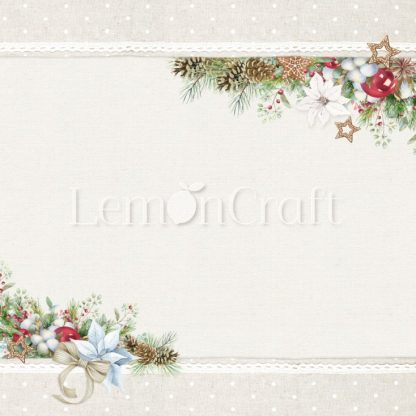 This Christmas 06 - Double-sided scrapbooking paper - Lemoncraft