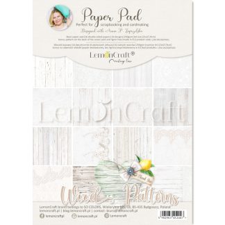Wood Patterns 01 - Pad scrapbooking papers 21x29cm - Lemoncraft