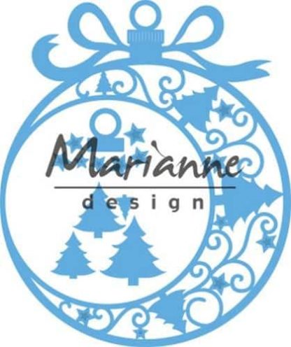 Marianne D Creatable Kerst ornament groot