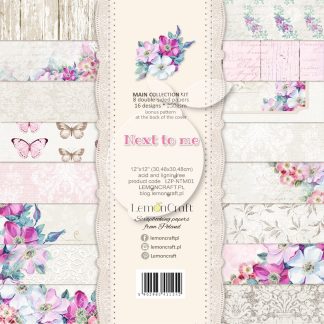 Set of scrapbooking papers 30x30cm- Next to me