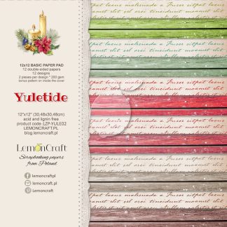 Stack of basic scrapbooking papers 30x30cm- Yuletide Basic