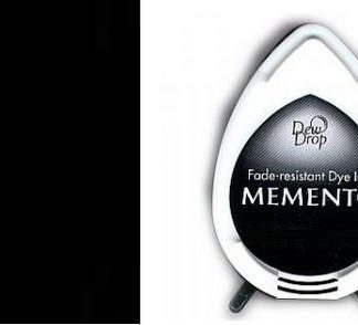 Memento Dew Drop inktkussen Tuxedo Black