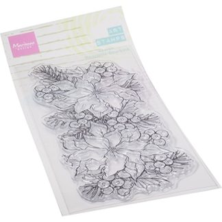 Clear Stamps Art stamps Poinsettia
