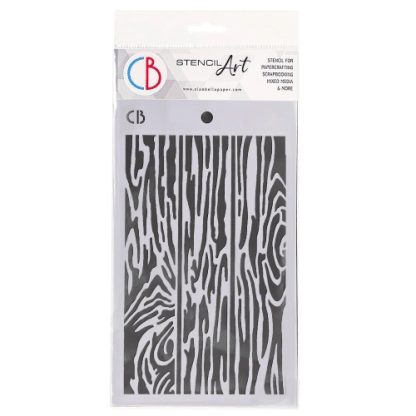 Texture Stencil 5""x8"" Parquet