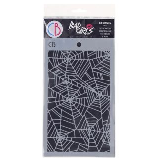 Texture Stencil 5""x8"" Spider Net II