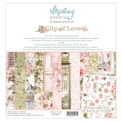 30-5 x 30-5 Paper Set - City of Love