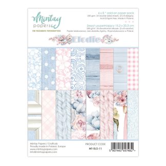 15,2x20,3 Add-On Paper Pad - Elodie -