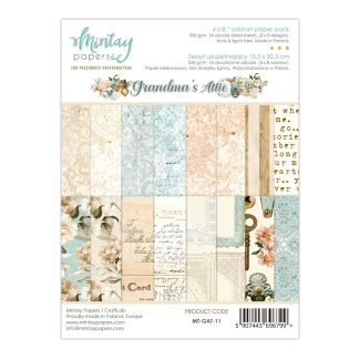 15*20,3cm Add-on paper pad - Grandma's Attic