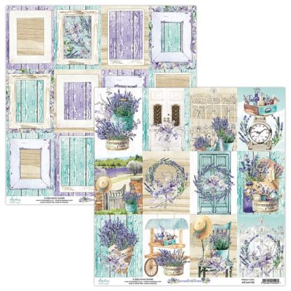 30,5*30,5 Paper - Lavender Farm 06