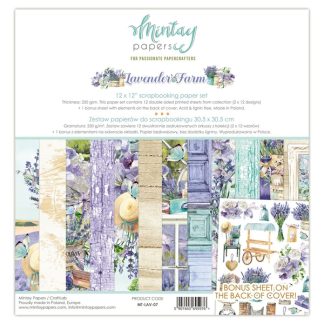 30,5*30,5 Paper Set - Lavender Farm 07