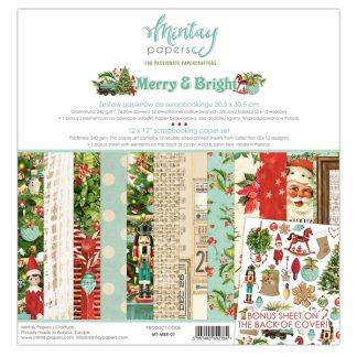 30.5*30.5cm PAPER SET - MERRY & BRIGHT