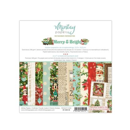15x 15 Paper Pad - Merry & Bright -