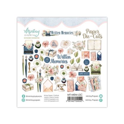 Paper Die-Cuts - Written Memories,51pcs