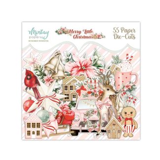 Paper Die-Cuts - Merry Little Christmas, 55pcs