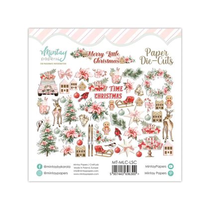 Paper Die-Cuts - Merry Little Christmas, 55pcs