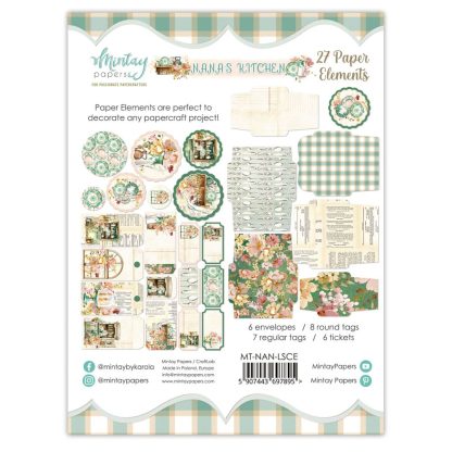 Paper Elements - Nana's Kitchen, 27 pcs