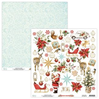 30,5x30,5cm Elements Paper - White Christmas
