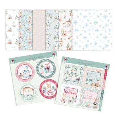 The Paper Boutique Let it Snow 21,3x21,3cm Paper Kit