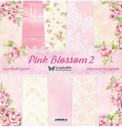 Pink Blossom 2- Set 30x30cm (5pcs)