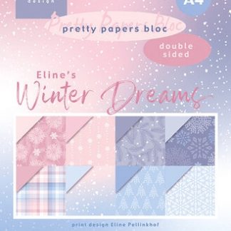 Marianne Design Pretty Papers Bloc A4 Eline's Winter Dreams