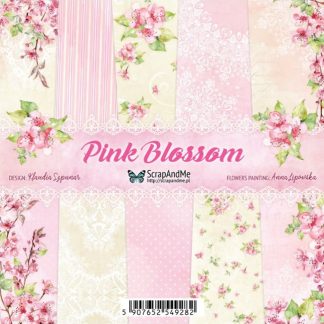 Pink Blossom- Set 15x15cm