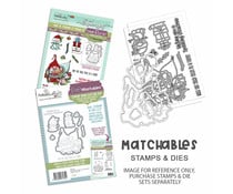Polkadoodles Gnome Tinsel in a Tangle Clear Stamps