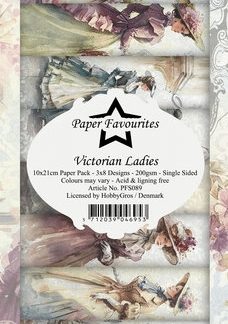 Paper Favourites Victorian Ladies Slim Paper Pack