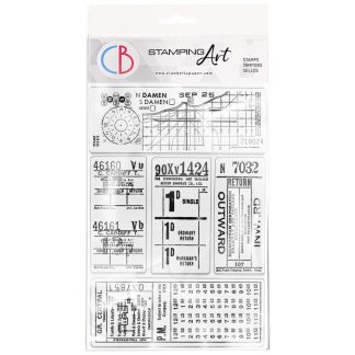 Clear Stamp Set Tickets II