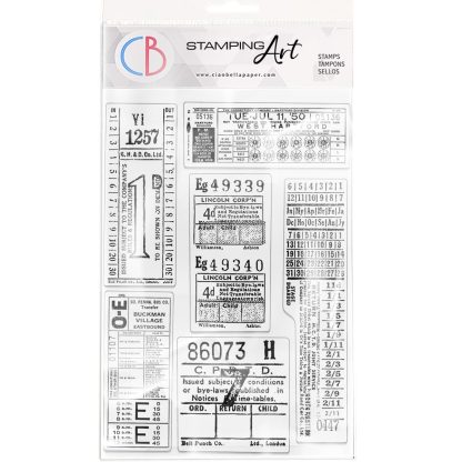 Clear Stamp Set Tickets