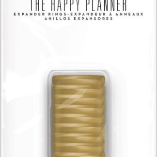 Happy Planner discs gold