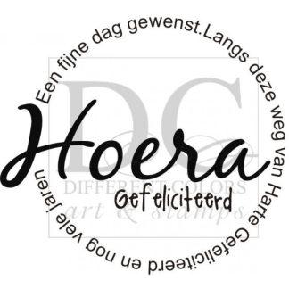 Hoera Gefeliciteerd HOUT