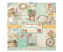 Scrapbooking Pad 10 sheets cm 30-5x30-5- Garden