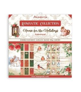 Stamperia Romantic Home for the Holidays 15x15cm Paper Pack