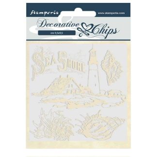 Stamperia Decorative Chips Sea Dream Sea Shore