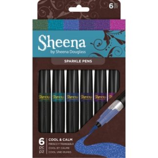 Sheena Douglass - Sparkle Pens - Cool and Calm (6pk)
