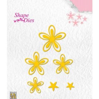 Shape Dies Text Flowers-3