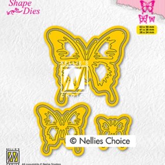 Nellies Choice Shape Die - Vlinders