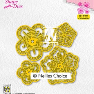 Nellies Choice Shape Die - Bloemen set
