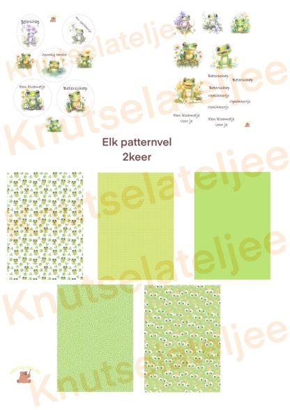 Set opkikkertje (12blz)