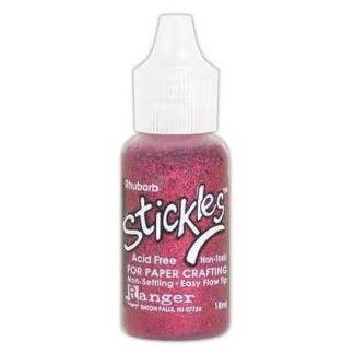 Ranger Stickles Glitter Glue 15ml - rhubarb