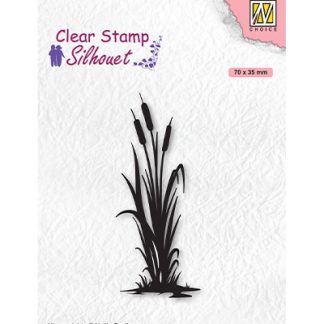 Clear Stamps, Silhouettes Bulrushes-2