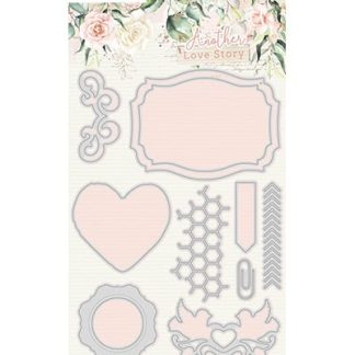 SL Cutting Die Romantic elements Another Love Story 105x148mm nr.2
