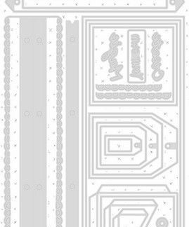 Studio Light Cutting Die Slimline Journal Essentials nr.101