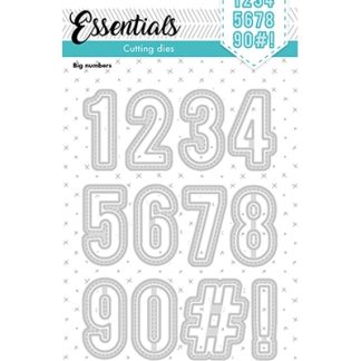 SL Cutting Dies Big numbers Essentials nr.378