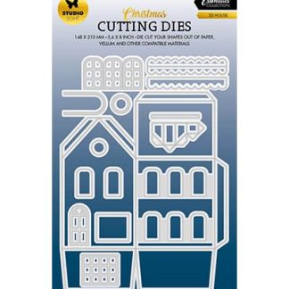 SL Cutting Dies 3D House Essentials nr.550